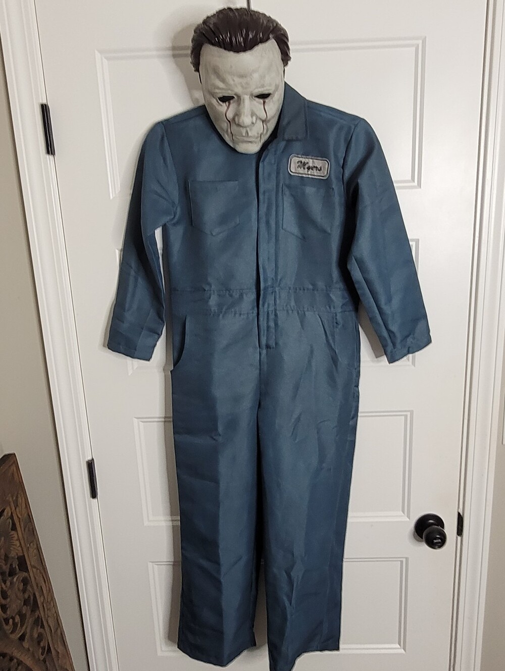 Spirit Michael Myers Halloween II, jumpsuit and Mask Kids Size M